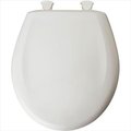 Church Seat Church Seat 200SLOWT 160 Round Closed Front Toilet Seat in Euro White 200SLOWT 160